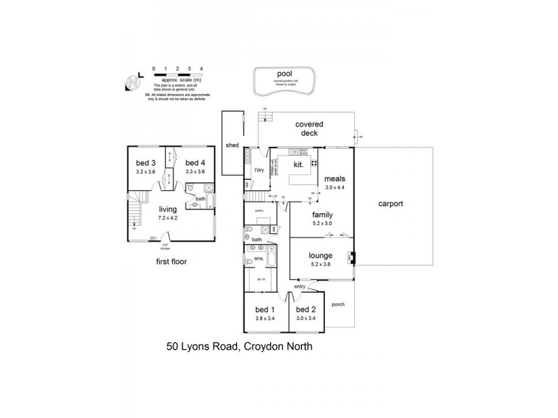 50 Lyons Road, Croydon North VIC 3136 Floorplan