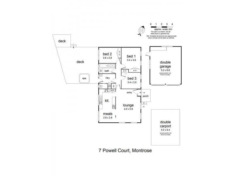 7 Powell Court, Montrose VIC 3765 Floorplan