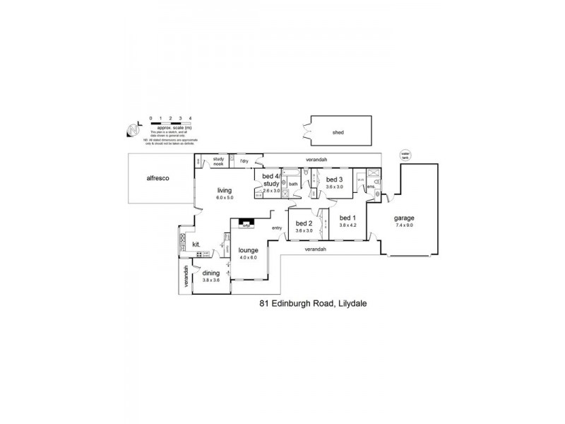 81 Edinburgh Road, Lilydale VIC 3140 Floorplan