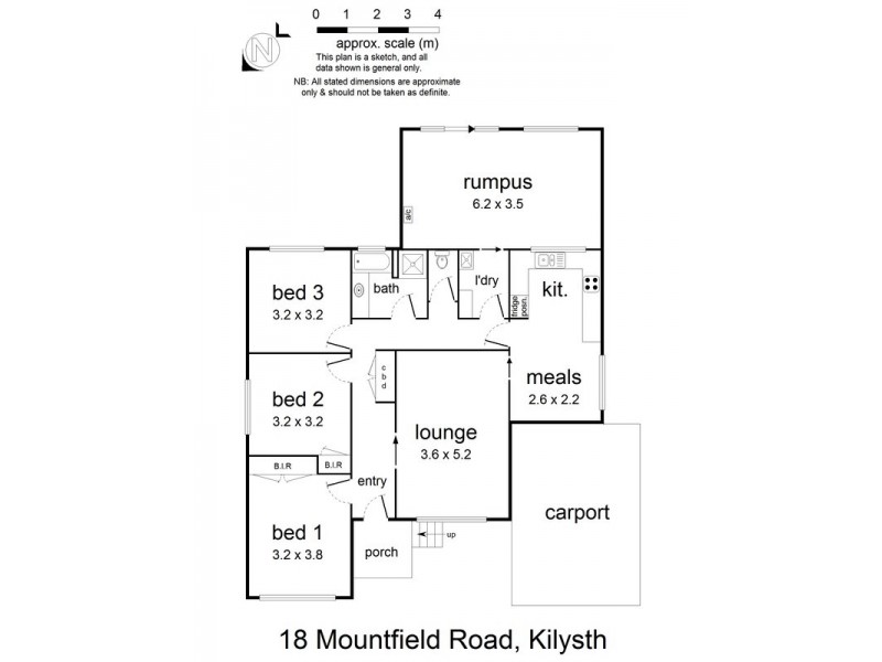 18 Mountfield Road, Kilsyth VIC 3137 Floorplan