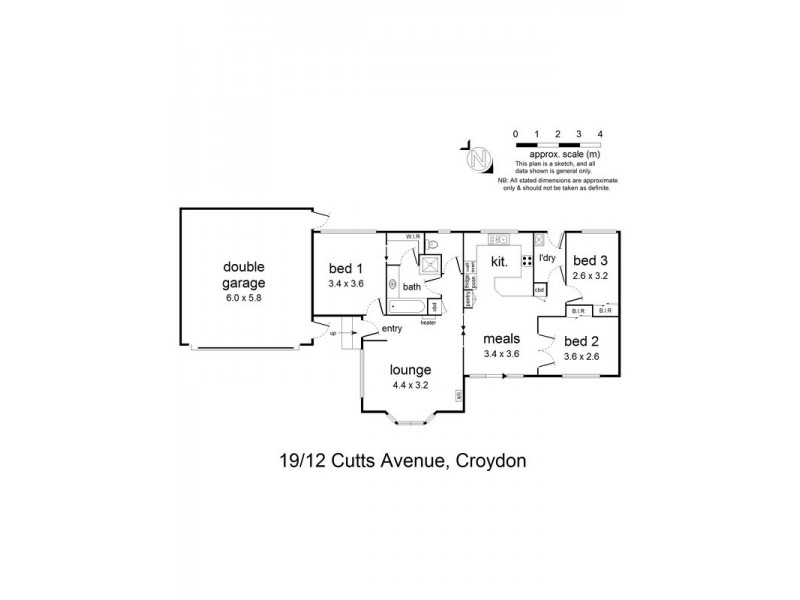 19/12 Cutts Avenue, Croydon VIC 3136 Floorplan