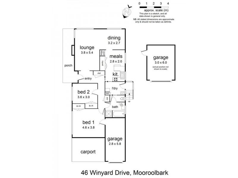 46 Winyard Drive, Mooroolbark VIC 3138 Floorplan