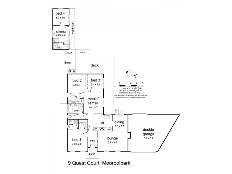 9 Quest Court, Mooroolbark VIC 3138 Floorplan