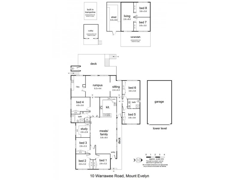 10 Warrawee Road, Mount Evelyn VIC 3796 Floorplan