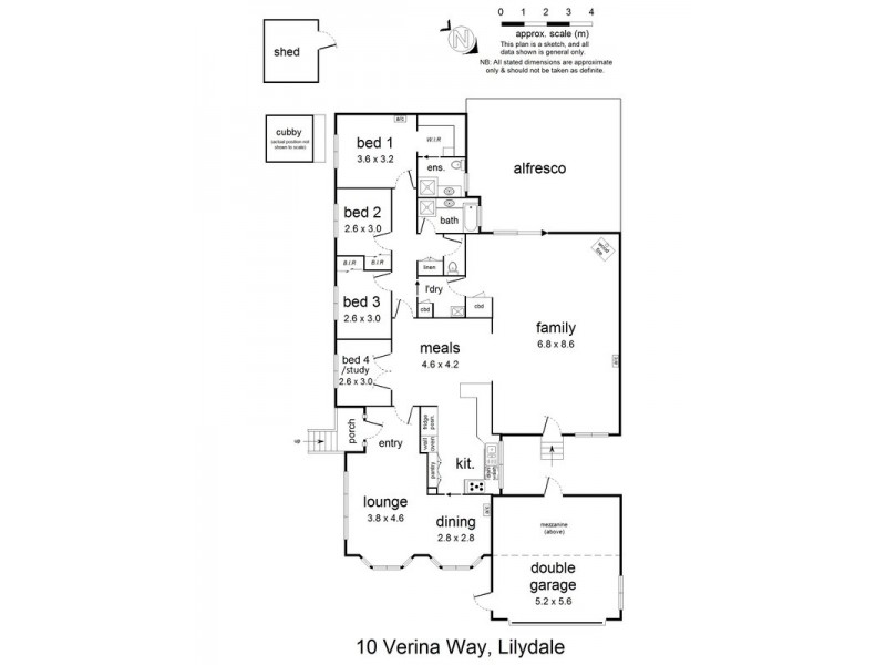 10 Verina Way, Lilydale VIC 3140 Floorplan