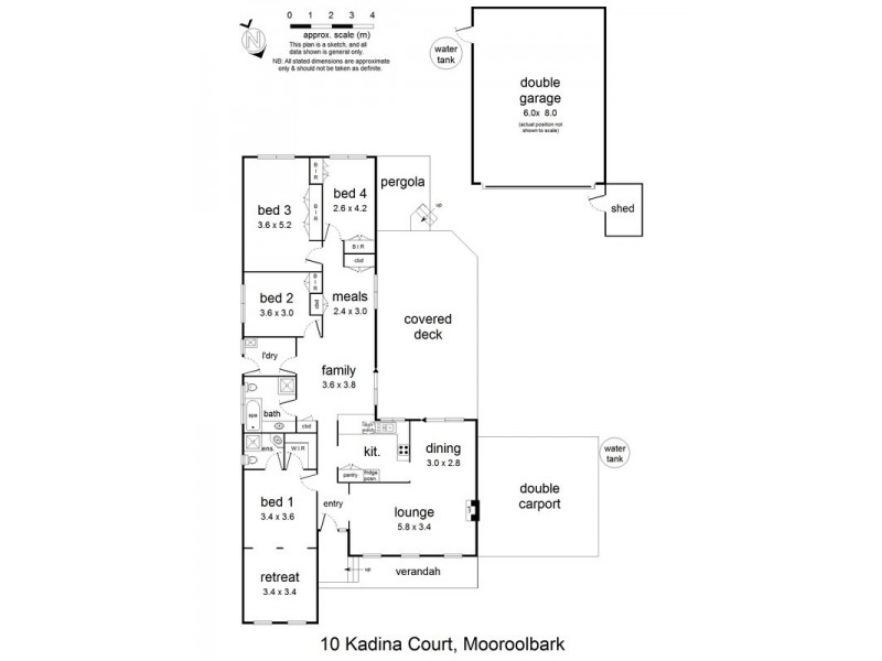 10 Kadina Court, Mooroolbark VIC 3138 Floorplan