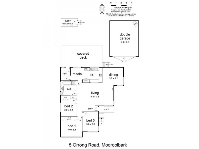 5 Orrong Road, Mooroolbark VIC 3138 Floorplan