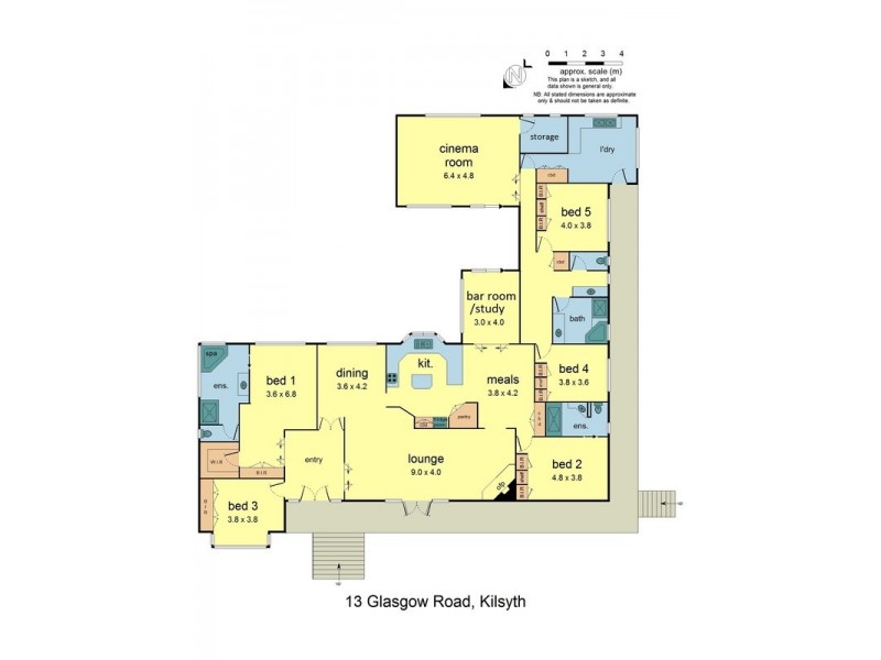 13 Glasgow Road, Kilsyth VIC 3137 Floorplan