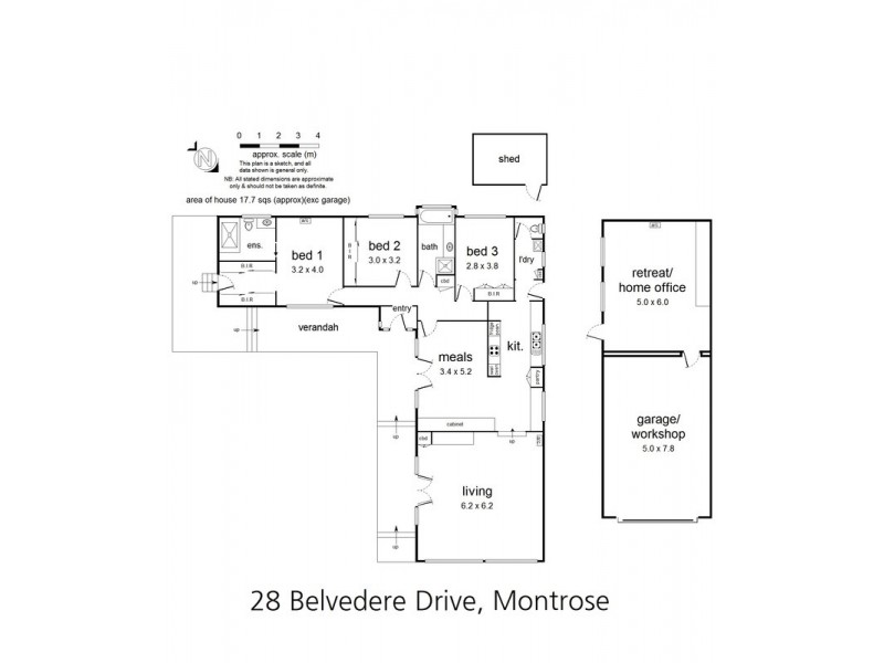 28 Belvedere Drive, Montrose VIC 3765 Floorplan
