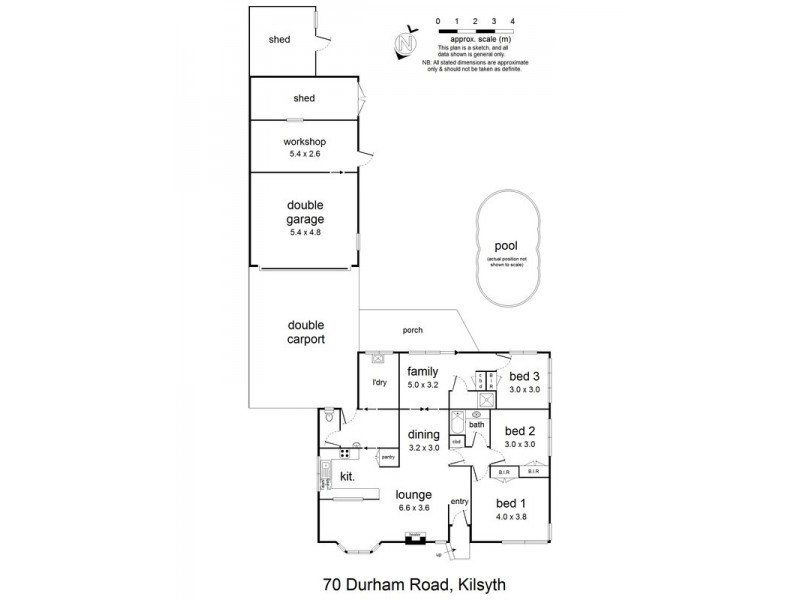 70 Durham Road, Kilsyth VIC 3137 Floorplan