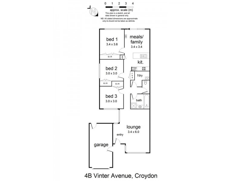 4B Vinter Avenue, Croydon VIC 3136 Floorplan