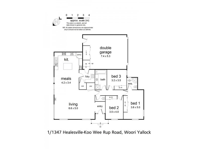 1/1347 Healesville-Koo Wee Rup Road, Woori Yallock VIC 3139 Floorplan