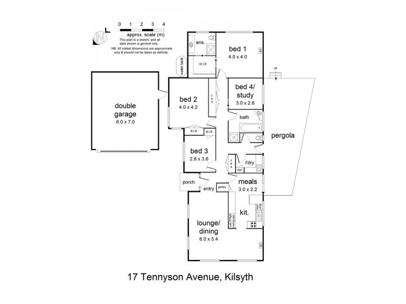17 Tennyson Avenue, Kilsyth VIC 3137 Floorplan