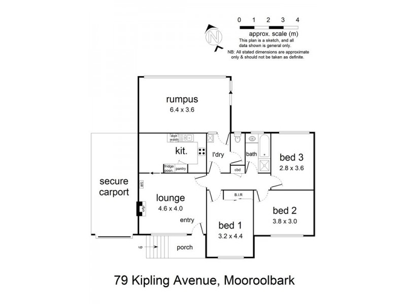 79 Kipling Avenue, Mooroolbark VIC 3138 Floorplan