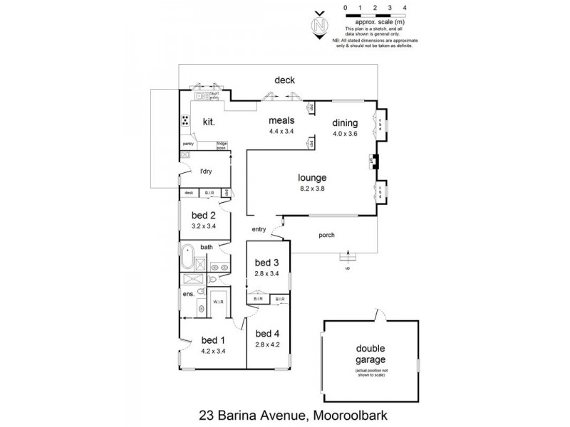 23 Barina Avenue, Mooroolbark VIC 3138 Floorplan