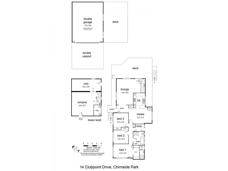 14 Club Point Drive, Chirnside Park VIC 3116 Floorplan