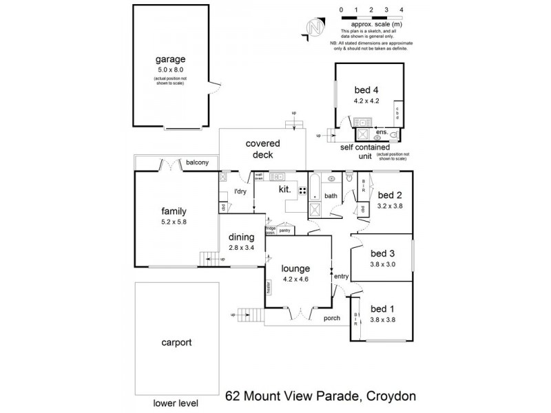 62 Mount View Parade, Croydon VIC 3136 Floorplan