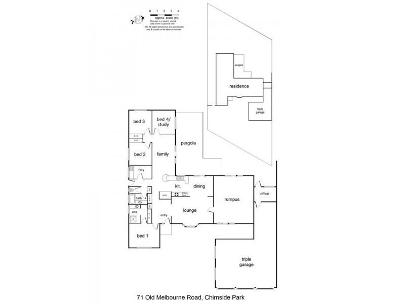 71 Old Melbourne Road, Chirnside Park VIC 3116 Floorplan