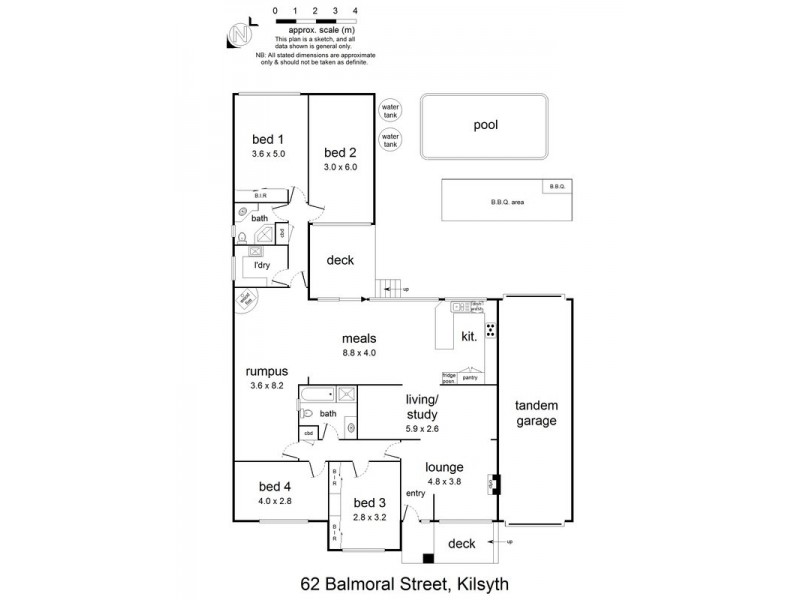 62 Balmoral Street, Kilsyth VIC 3137 Floorplan
