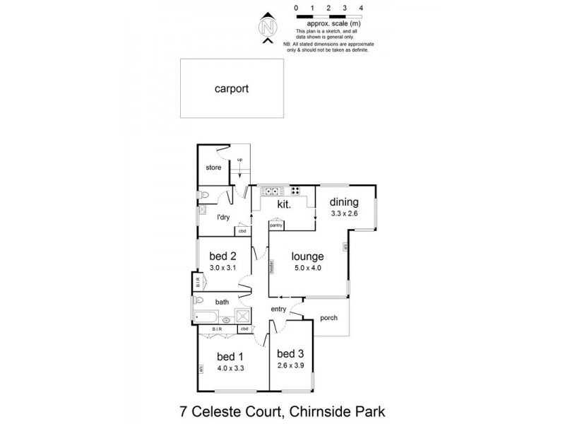 7 Celeste Court, Chirnside Park VIC 3116 Floorplan
