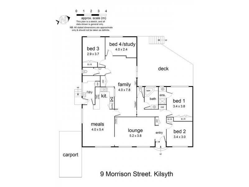 9 Morrison Crescent, Kilsyth VIC 3137 Floorplan