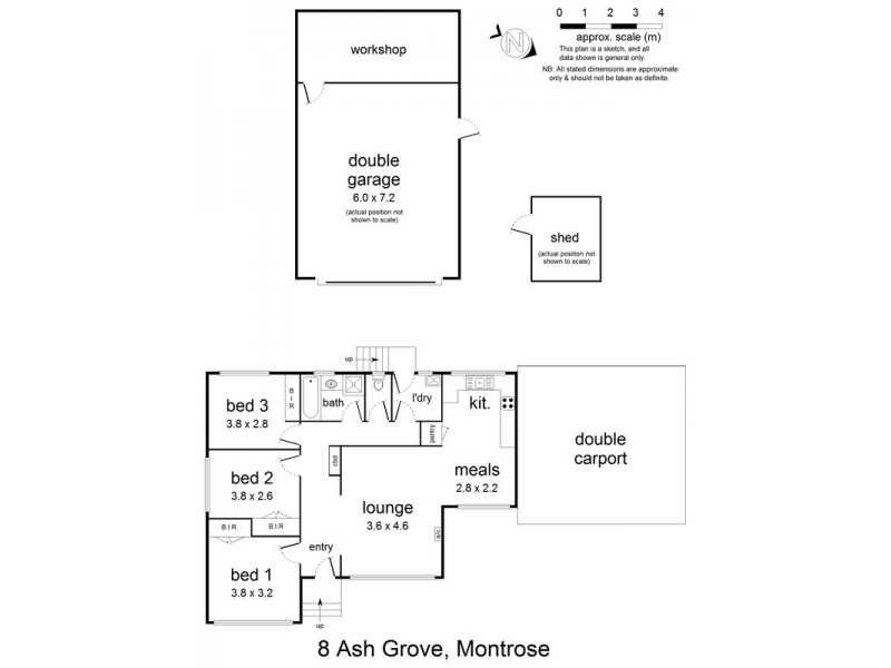 8 Ash Grove, Montrose VIC 3765 Floorplan