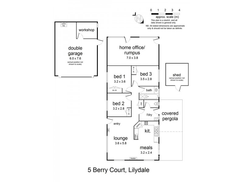 5 Berry Court, Lilydale VIC 3140 Floorplan