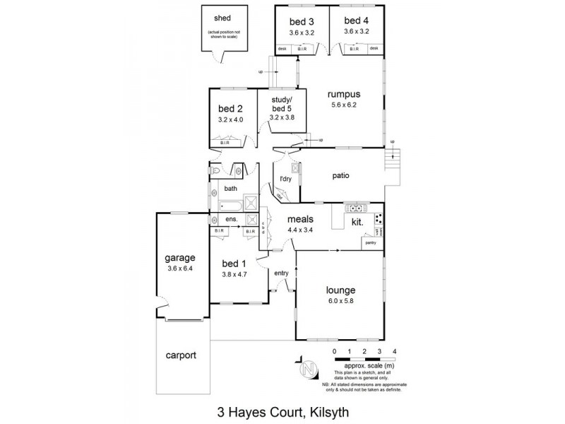 3 Hayes Court, Kilsyth VIC 3137 Floorplan