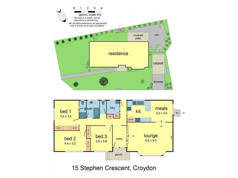 15 Stephen Crescent, Croydon VIC 3136 Floorplan