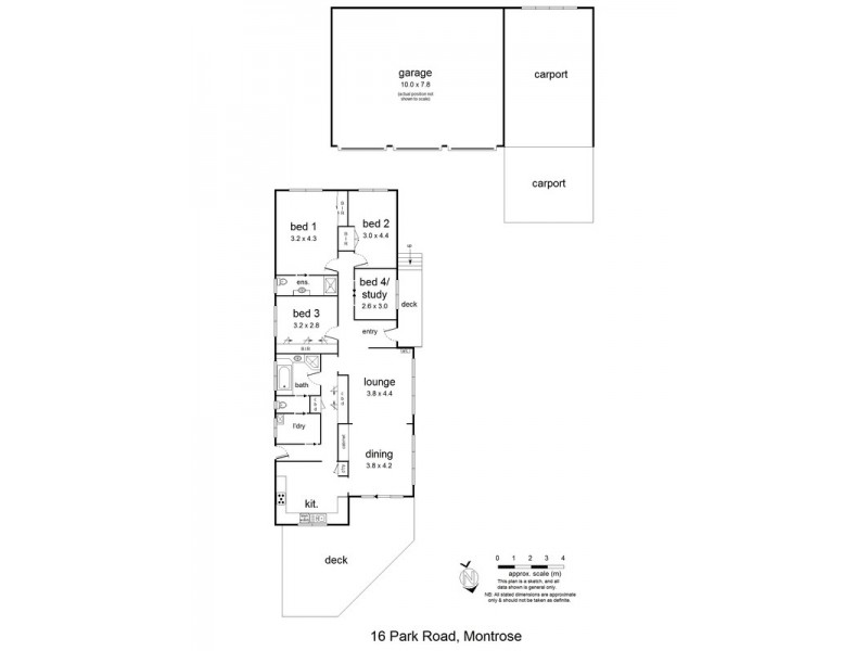 16 Park Road, Montrose VIC 3765 Floorplan