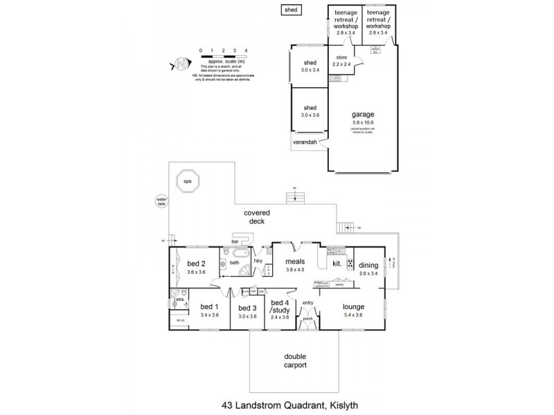 43 Landstrom Quadrant, Kilsyth VIC 3137 Floorplan