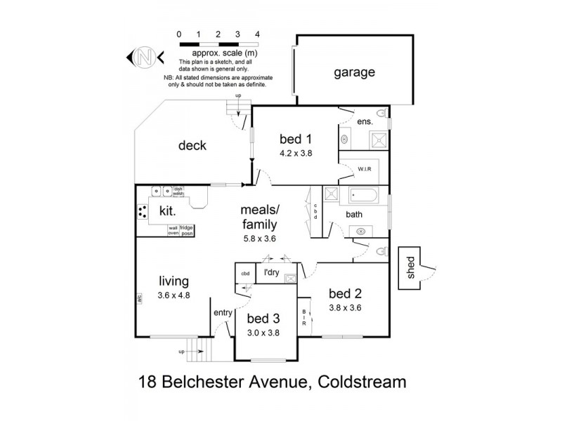 18 Belchester Avenue, Coldstream VIC 3770 Floorplan