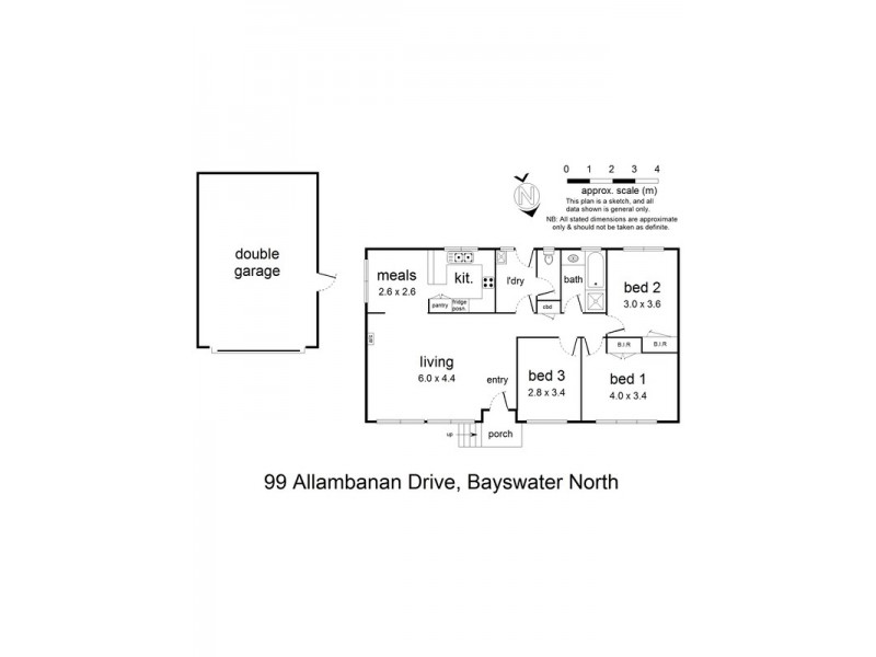 99 Allambanan Drive, Bayswater North VIC 3153 Floorplan