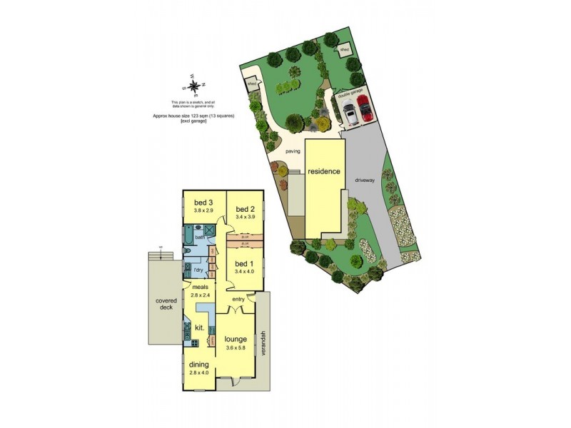 3 Henty Court, Croydon VIC 3136 Floorplan