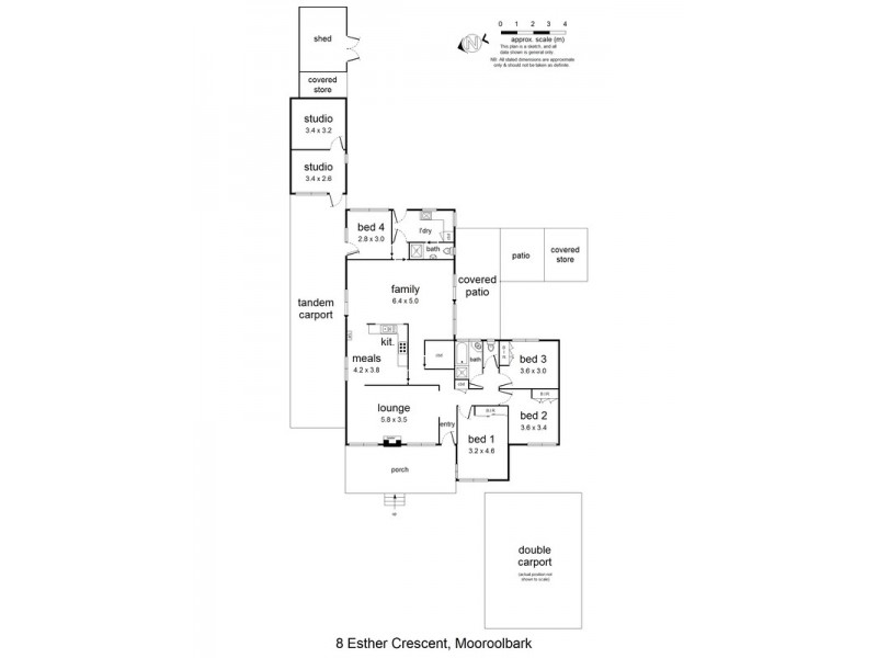 8 Esther Crescent, Mooroolbark VIC 3138 Floorplan