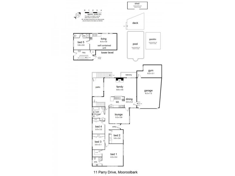11 Parry Drive, Mooroolbark VIC 3138 Floorplan