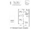 1/1 Dornoch Court, Croydon VIC 3136 Floorplan