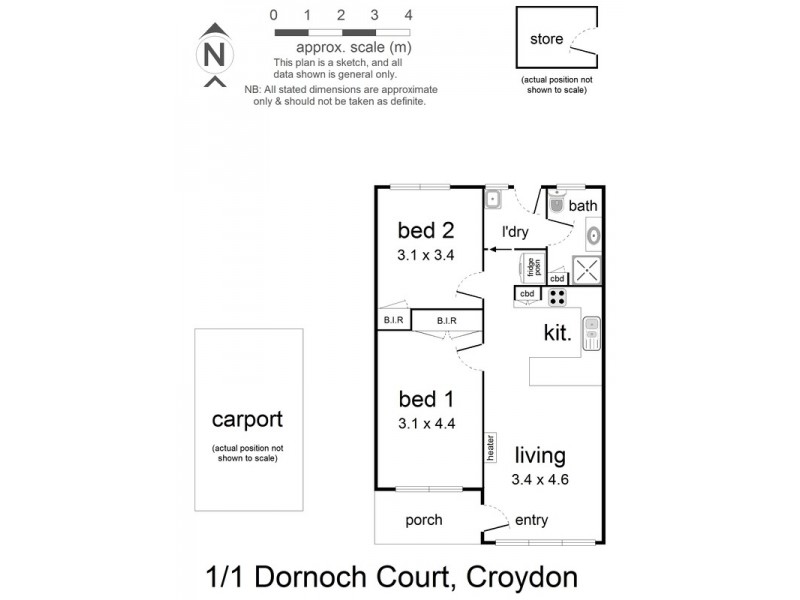 1/1 Dornoch Court, Croydon VIC 3136 Floorplan