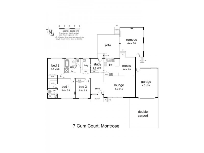 7 Gum Court, Montrose VIC 3765 Floorplan