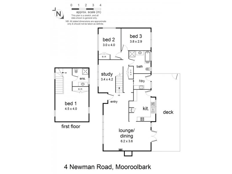 4 Newman Road, Mooroolbark VIC 3138 Floorplan