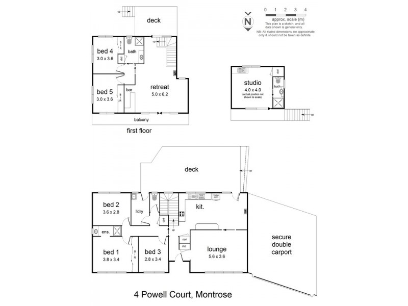 4 Powell Court, Montrose VIC 3765 Floorplan