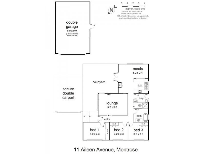 11 Aileen Avenue, Montrose VIC 3765 Floorplan