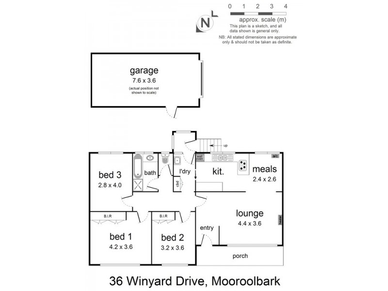 36 Winyard Drive, Mooroolbark VIC 3138 Floorplan