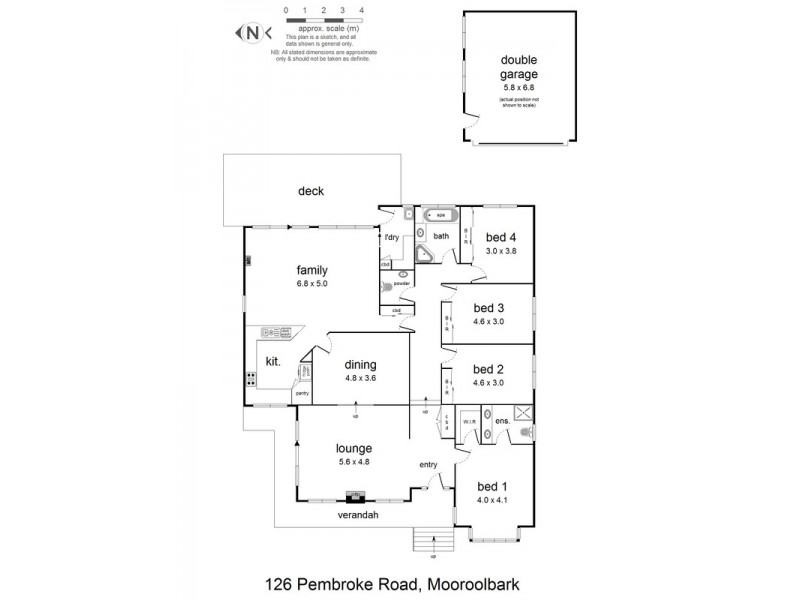126 Pembroke Road, Mooroolbark VIC 3138 Floorplan