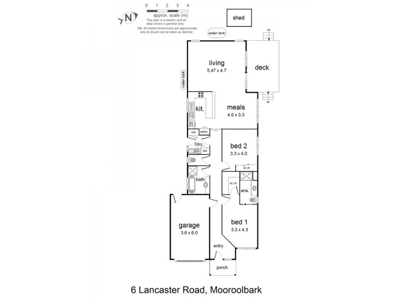 6 Lancaster Road, Mooroolbark VIC 3138 Floorplan