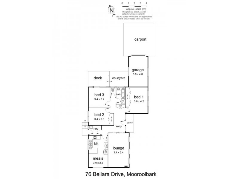76 Bellara Drive, Mooroolbark VIC 3138 Floorplan