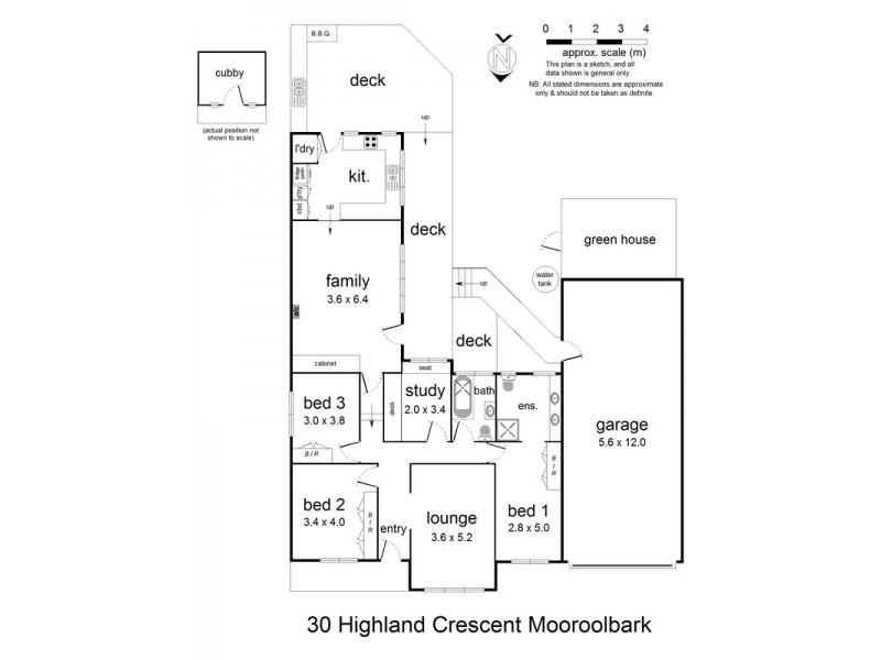 30 Highland Crescent, Mooroolbark VIC 3138 Floorplan
