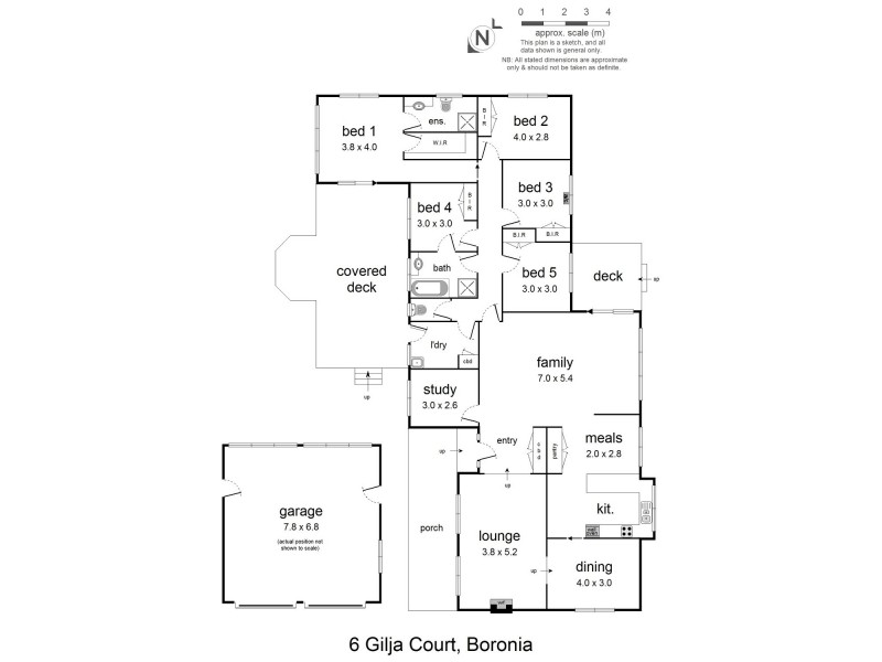 6 Gilja Court, Boronia VIC 3155 Floorplan