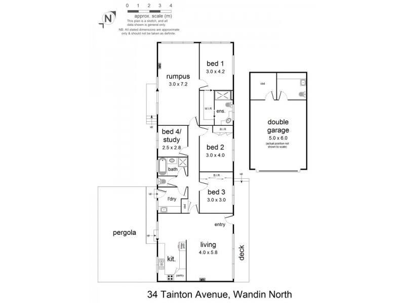 34 Tainton Street, Wandin North VIC 3139 Floorplan