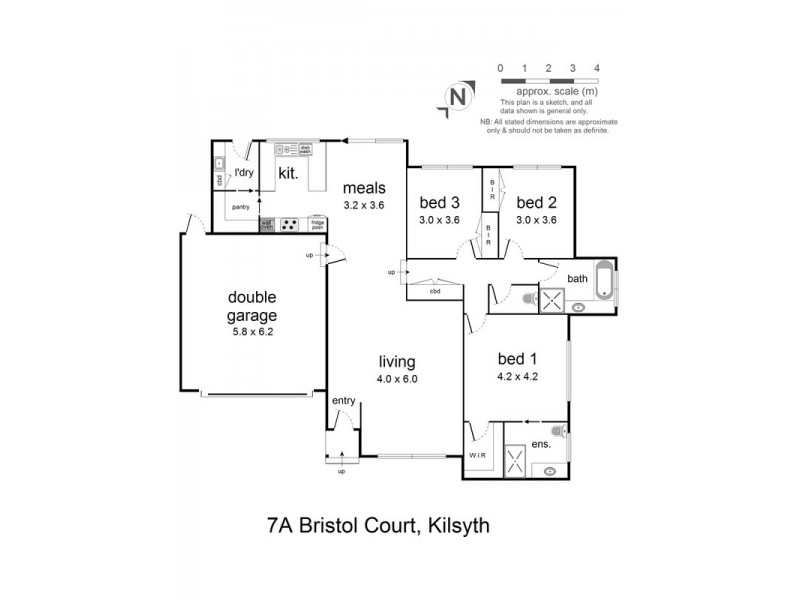 7a Bristol Court, Kilsyth VIC 3137 Floorplan